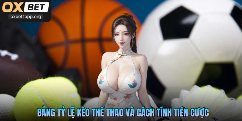Bảng tỷ lệ kèo thể thao và cách tính tiền cược