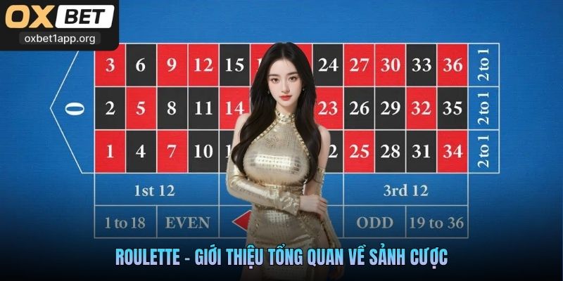  Roulette - Giới thiệu tổng quan về sảnh cược