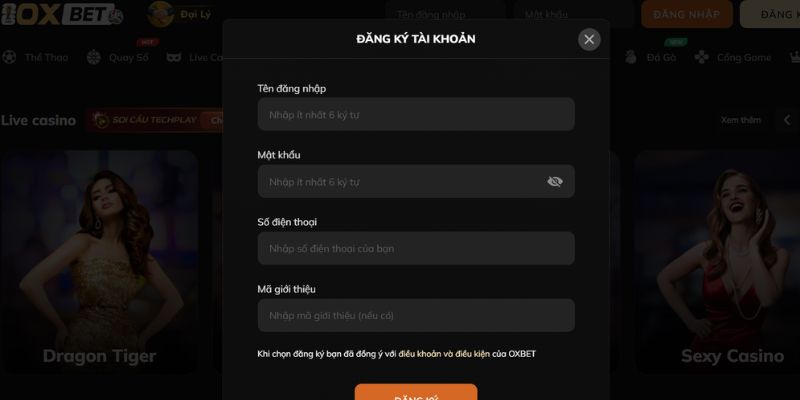 Từng bước truy cập sân chơi